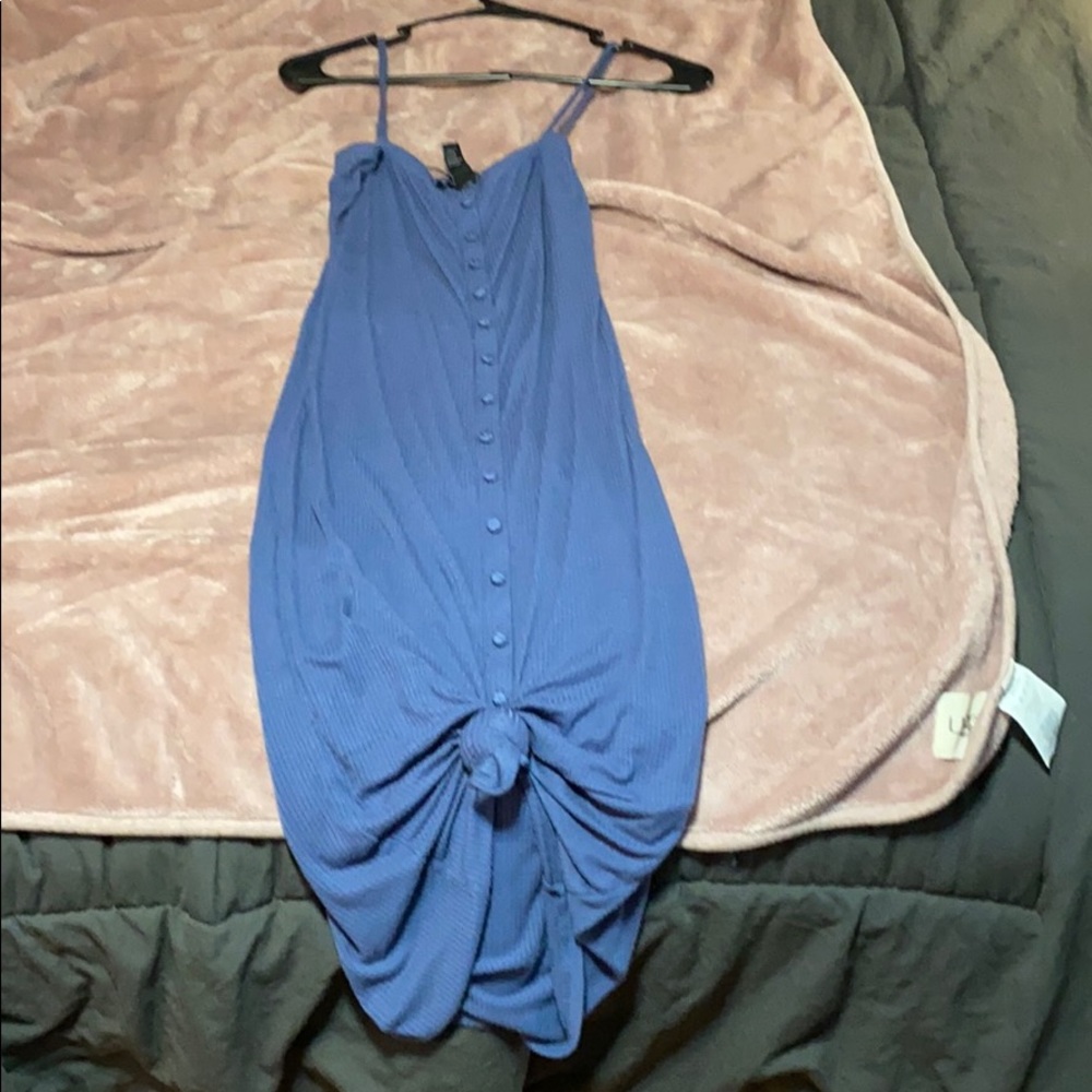 Blue sun dress